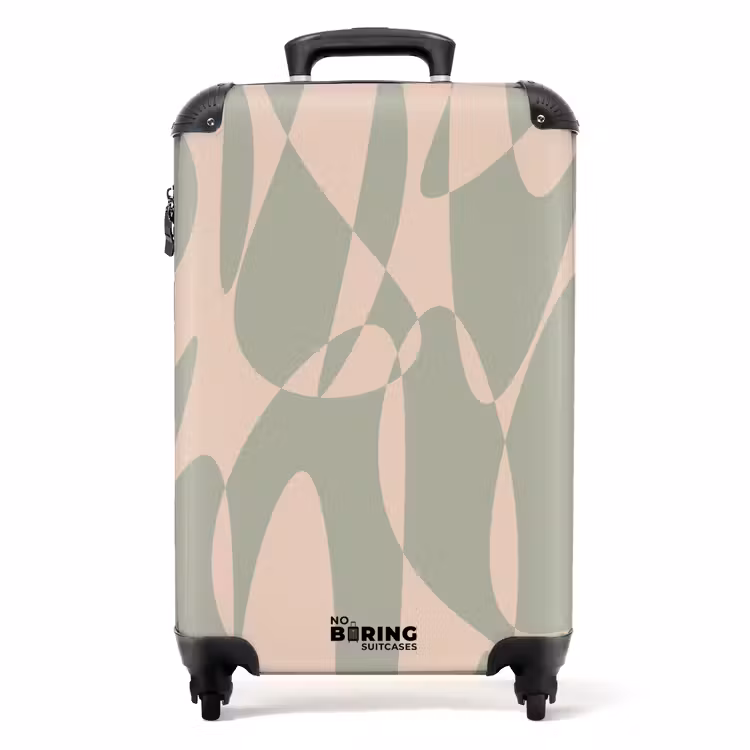 Valise - Abstrait - Texture vert sauge — 1