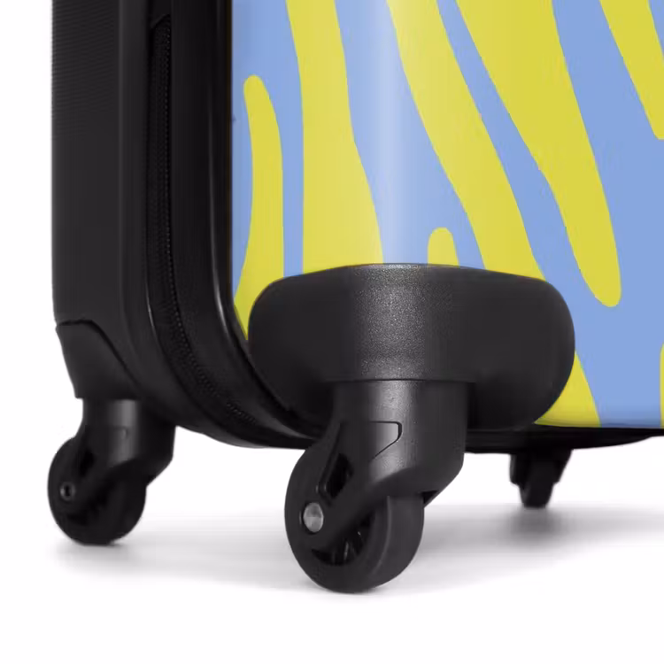 Valise - Abstrait - Vagues jaunes — 6