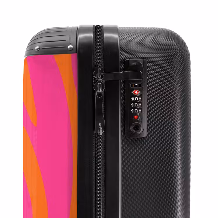 Valise - Abstrait - Vagues violettes — 5