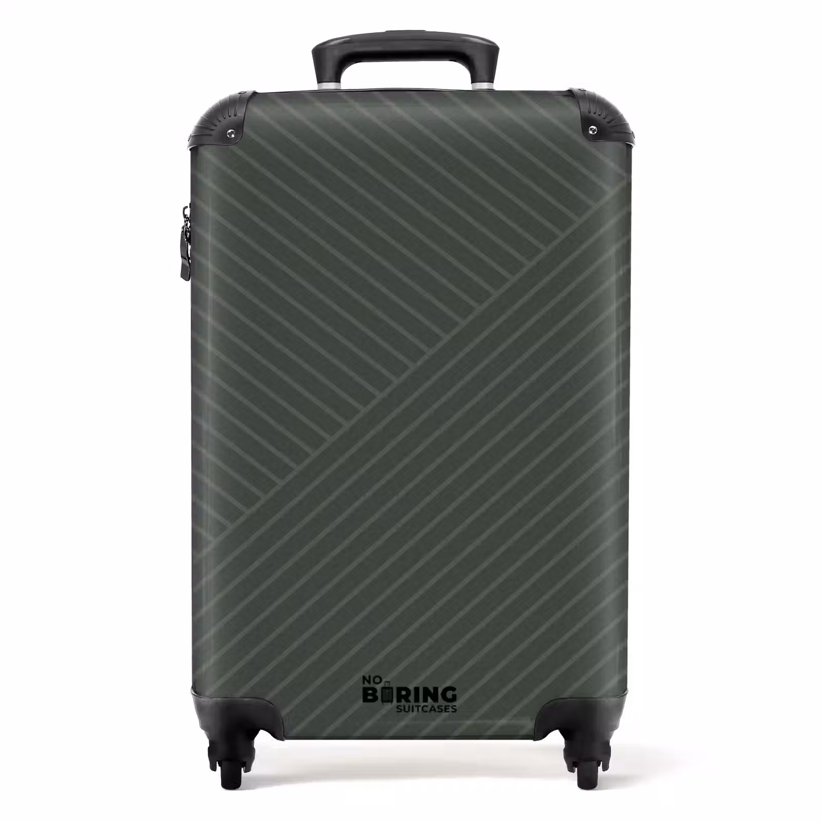 Valise - Dessin au trait moderne vert — 1