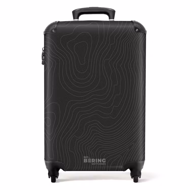 Valise - Abstrait - Dessin au trait sombre — 1