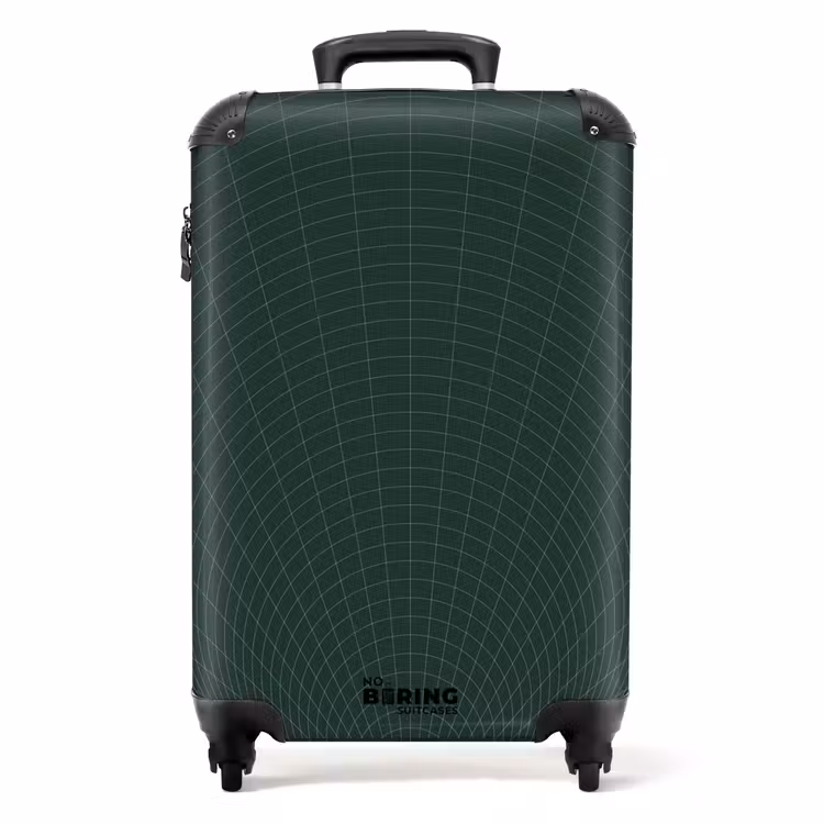 Valise - Abstrait - Grille verte — 1