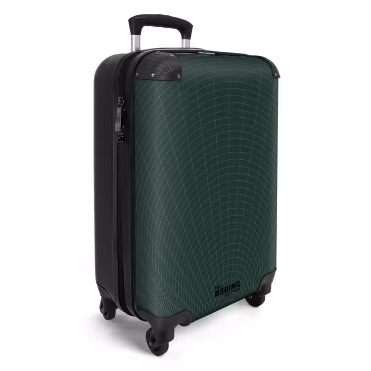 Valise - Abstrait - Grille verte — 2