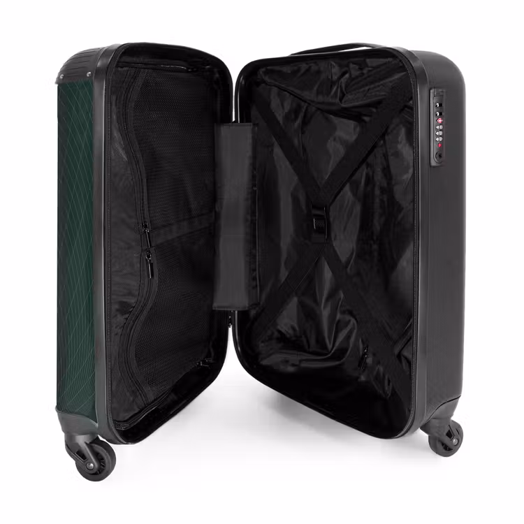 Valise - Abstrait - Grille verte — 4