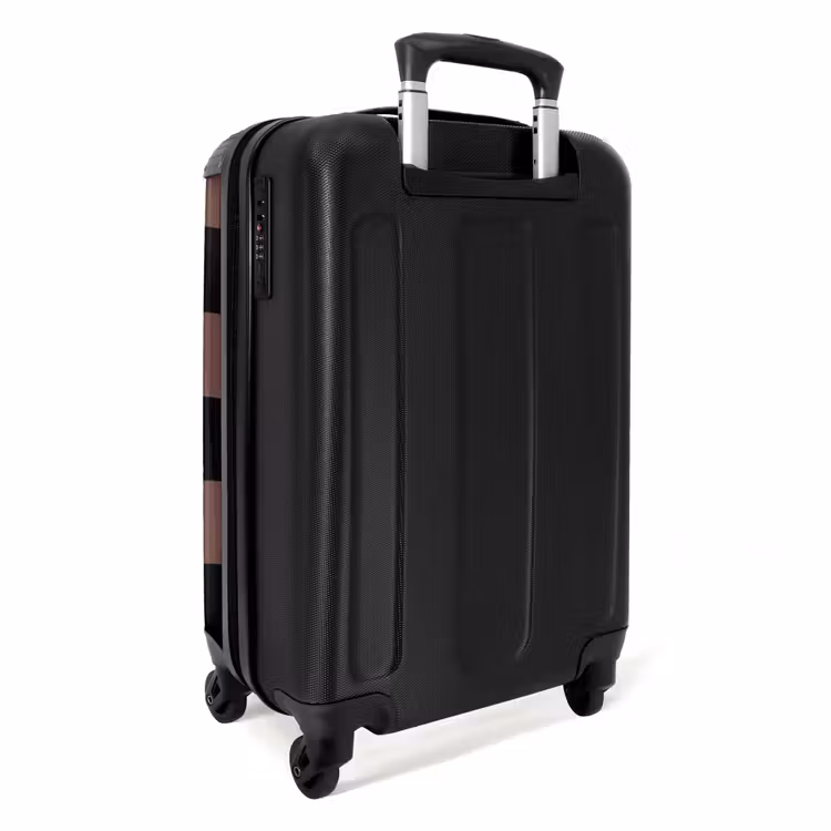 Valise - Carrés - Noir/Brun — 3