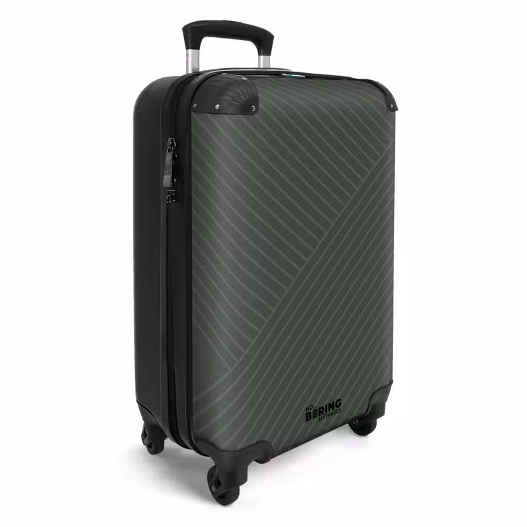Valise - Dessin au trait moderne vert — 2
