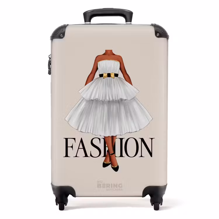 Valise - Mode - Robe blanche — 1