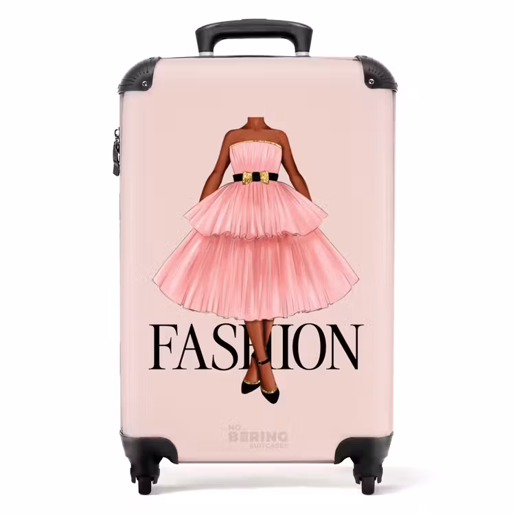 Valise - Mode - Robe rose — 1