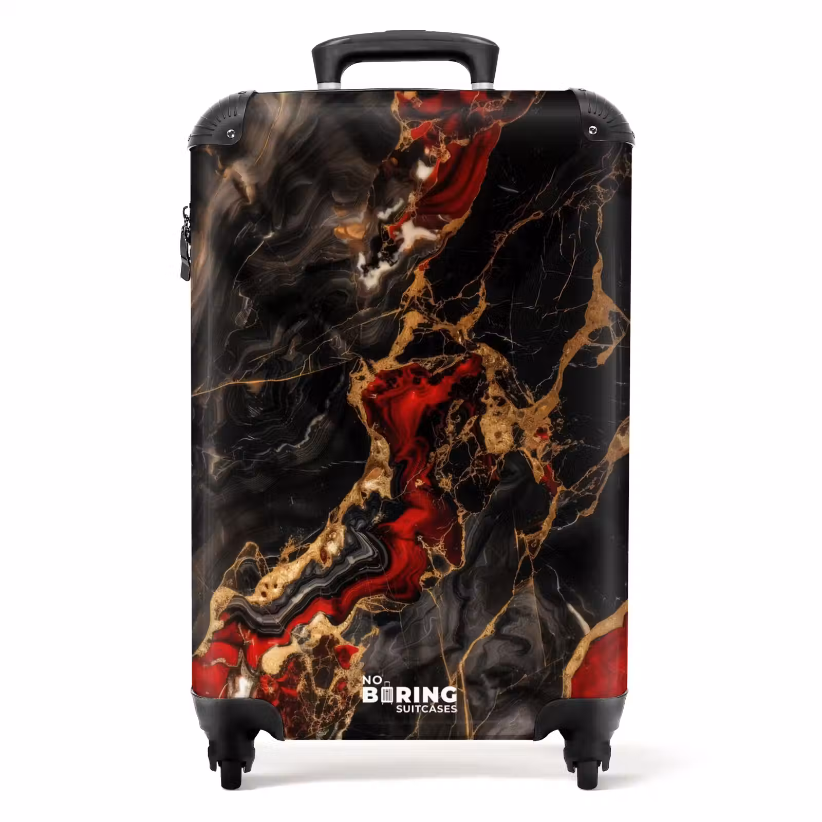 Valise - Marbre - Feu et or en marbre — 1