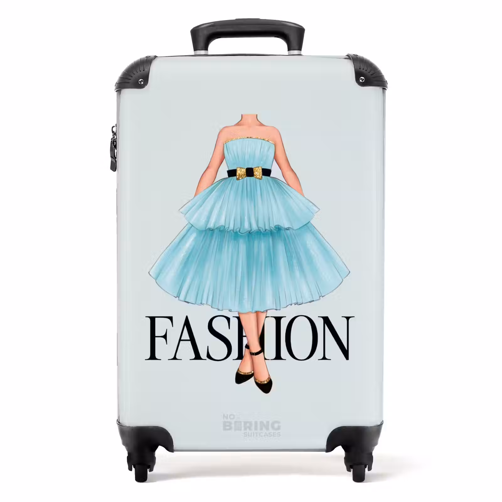 Valise - Mode - Robe bleue — 1