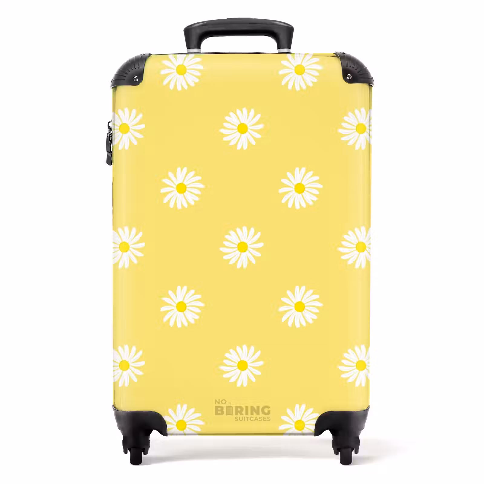 Valise - Pastel - Margites sur fond jaune pastel — 1