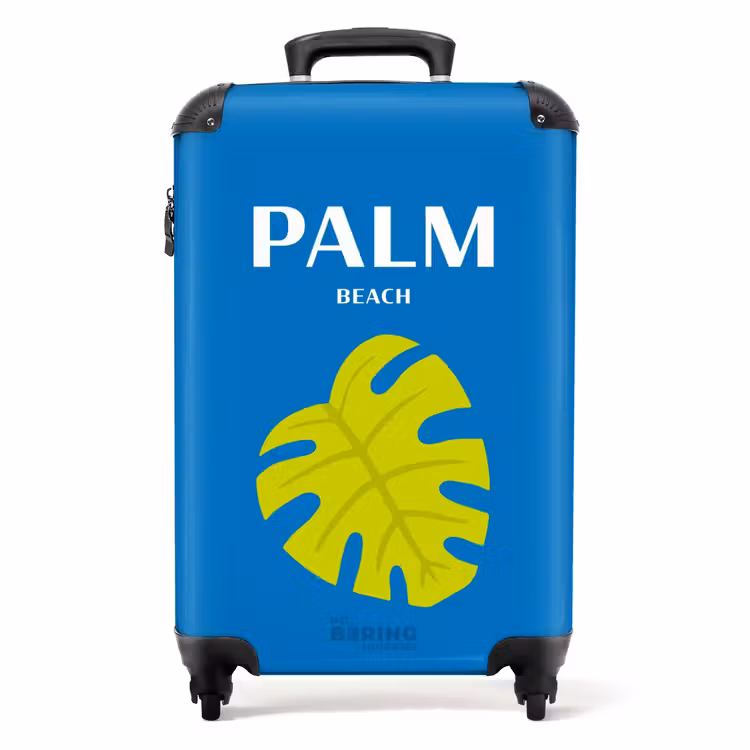 Valise - Destinations estivales - Palm beach blue — 1