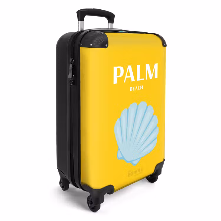 Valise - Destinations estivales - Palm Beach jaune — 2
