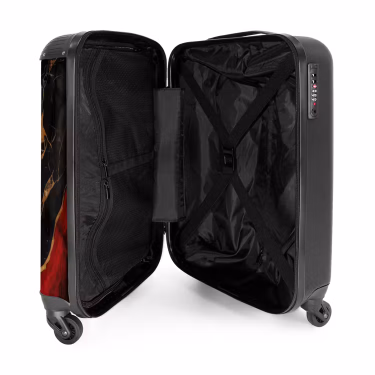 Valise - Marbre - Feu et or en marbre — 4