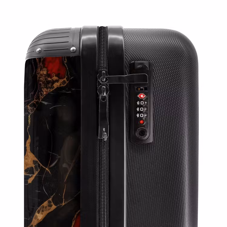 Valise - Marbre - Feu et or en marbre — 5