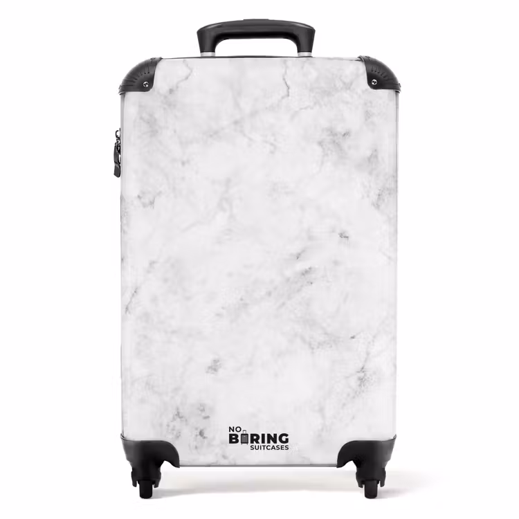 Valise - Marbre - Marbre blanc classique — 1