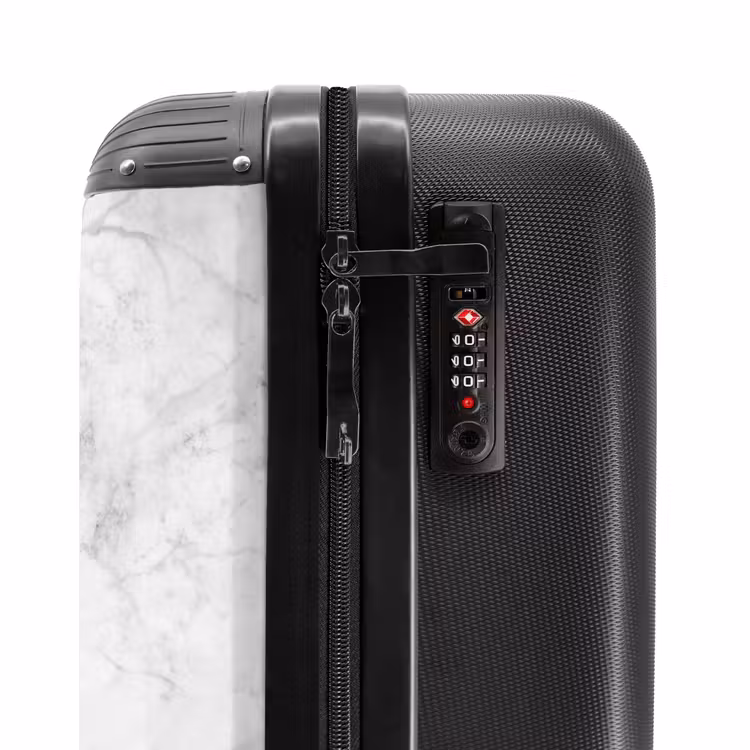 Valise - Marbre - Marbre blanc classique — 5