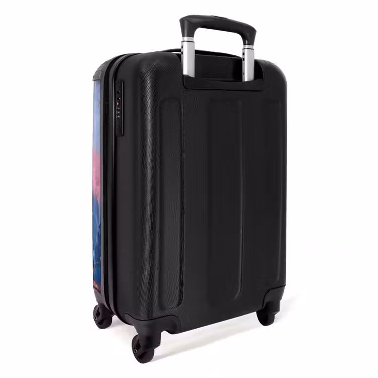Valise - Marbre - Marbre rose et bleu avec veines dorées — 3