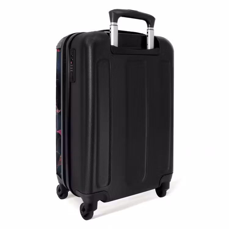 Valise - Marbre - Rose fluo en marbre foncé — 3