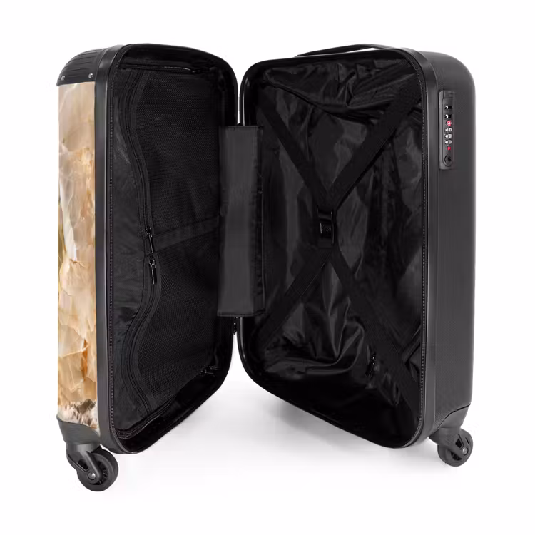 Valise - Marbre - Tons de terre chauds en marbre — 4