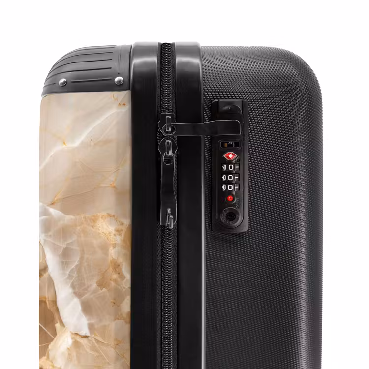 Valise - Marbre - Tons de terre chauds en marbre — 5