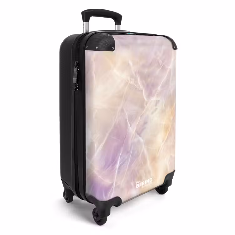 Valise - Marbre - Tourbillons de marbre éthéré en pastel — 2