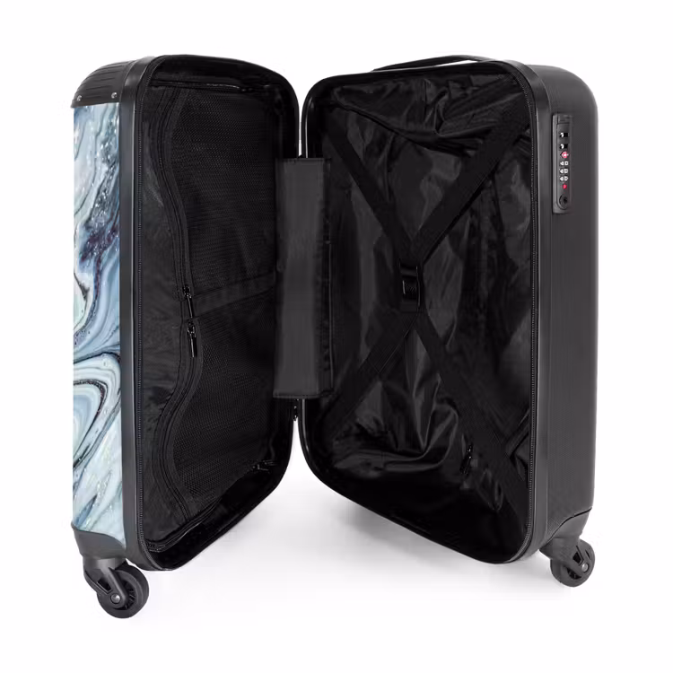 Valise - Marbre - Vagues de marbre glacé — 4