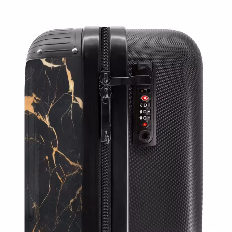 Valise - Marbre - Veines d'or sur marbre noir — 5
