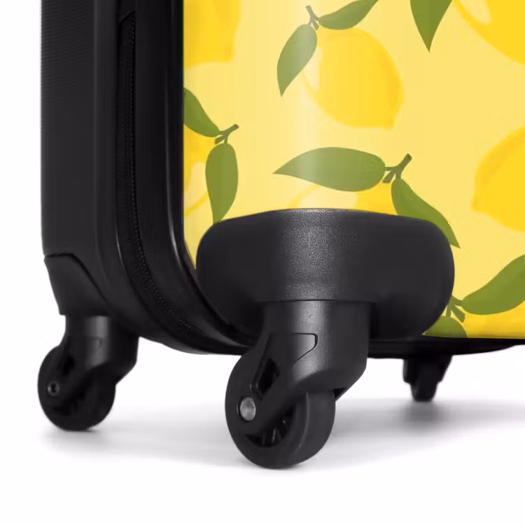Valise - Pastel - Citrons sur fond jaune pastel — 6