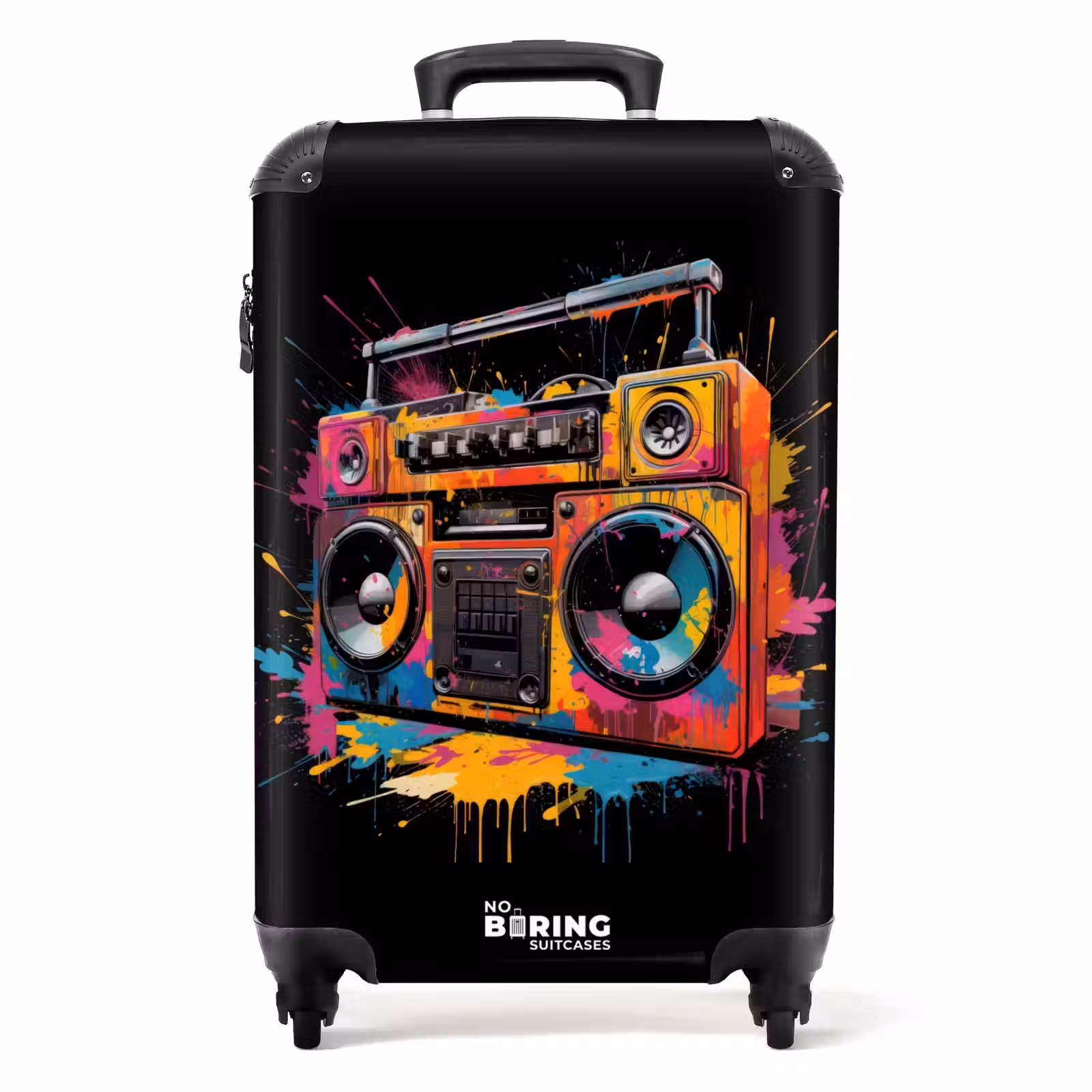 Valise - Radio avec peinture colorée — 1