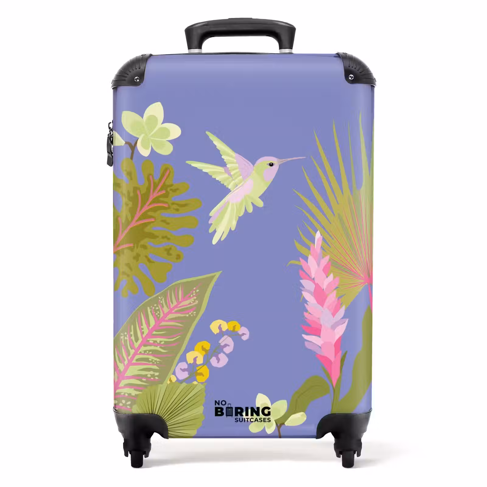 Valise - Souvenirs d'été - Colibri parmi les feuilles tropicales — 1