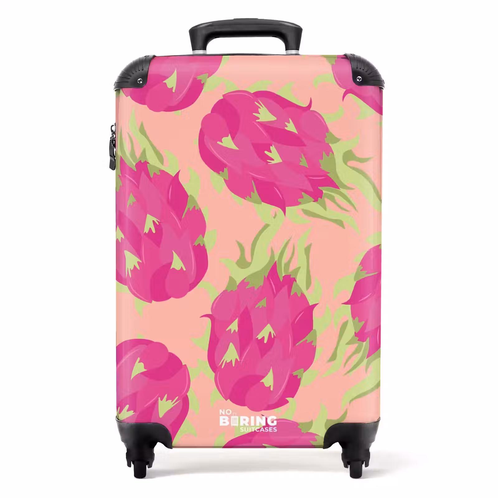 Valise - Souvenirs d'été - Fruit du dragon sur fond de pêche — 1