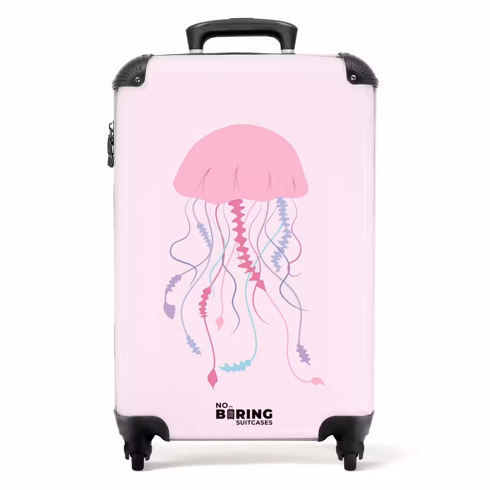 Valise - Souvenirs d'été - Méduses flottantes dans des tons pastel — 1