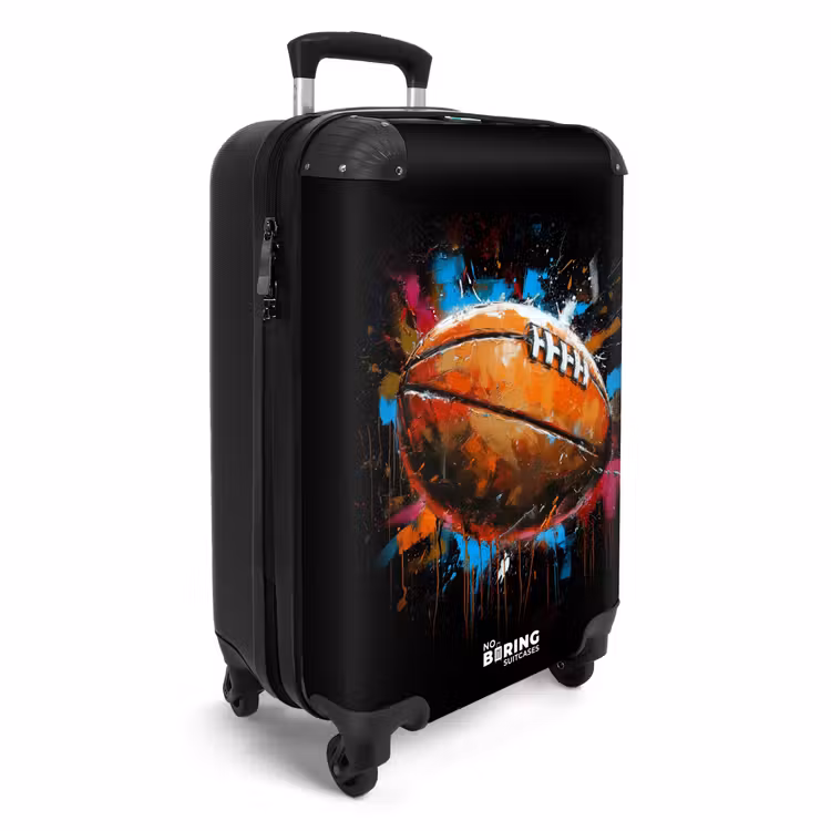 Valise - Ballon de rugby entouré de graffitis — 2