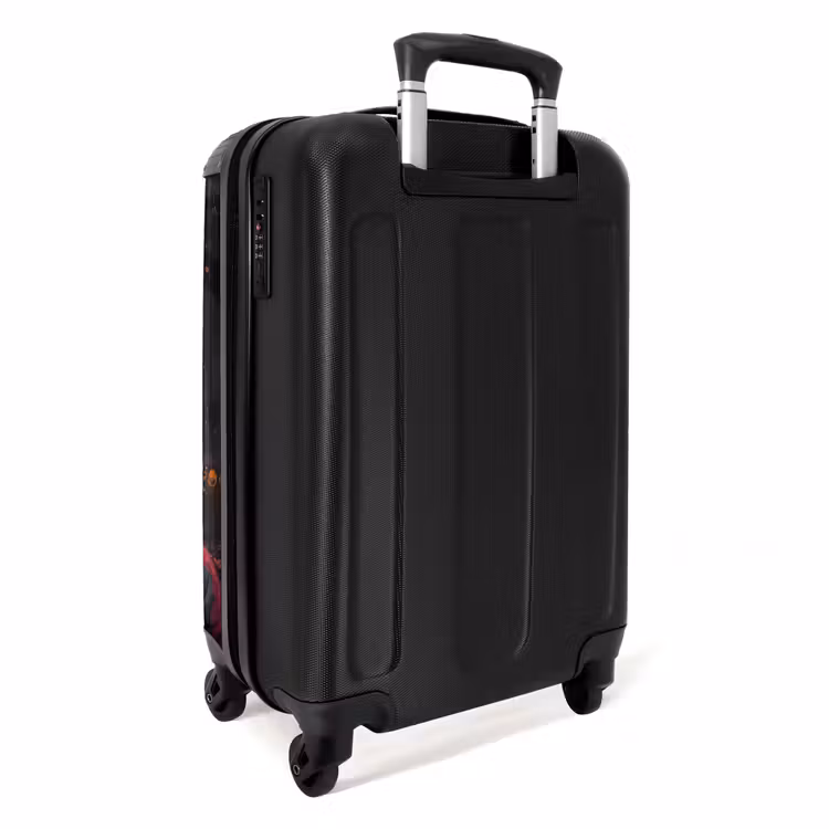 Valise - Chimpanzé avec casque et manteau bleu — 3