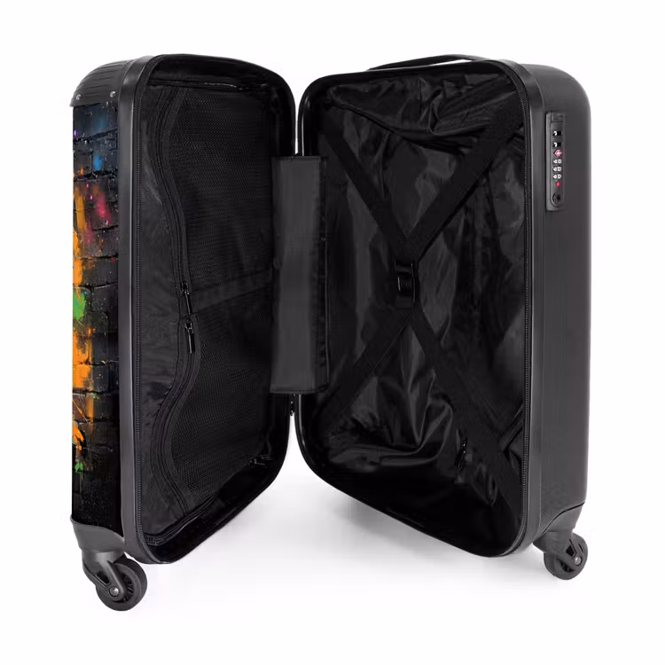 Valise - Football graffiti aux couleurs vives — 4