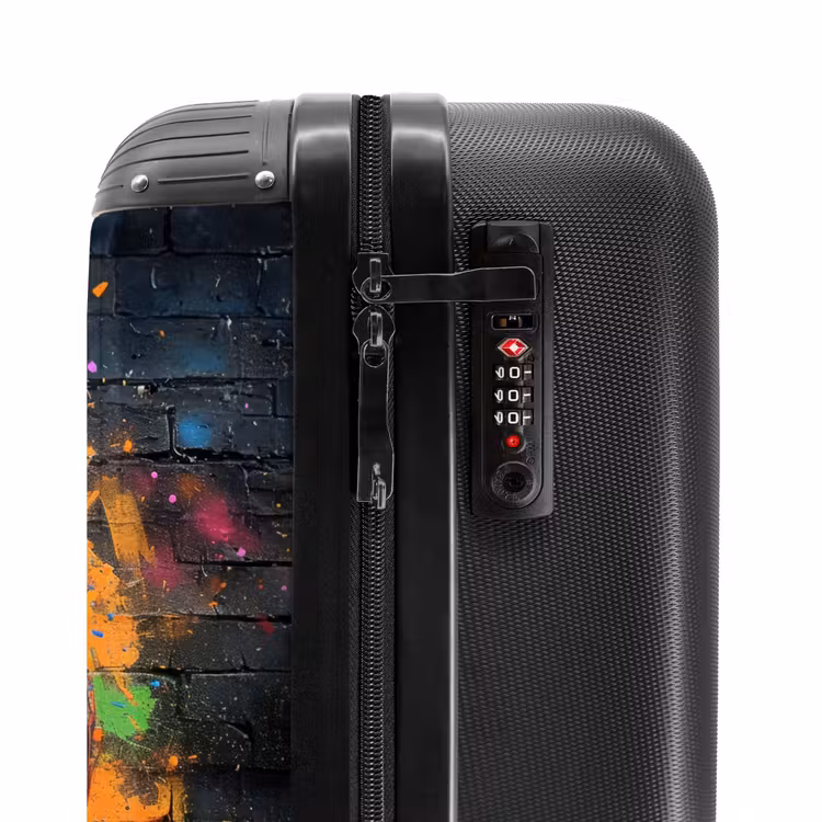 Valise - Football graffiti aux couleurs vives — 5