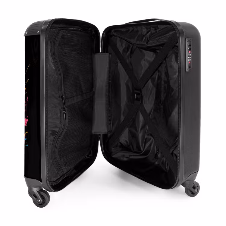 Valise - Radio avec peinture colorée — 4