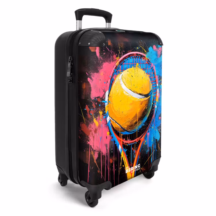 Valise - Raquette de tennis graffiti avec balle — 2