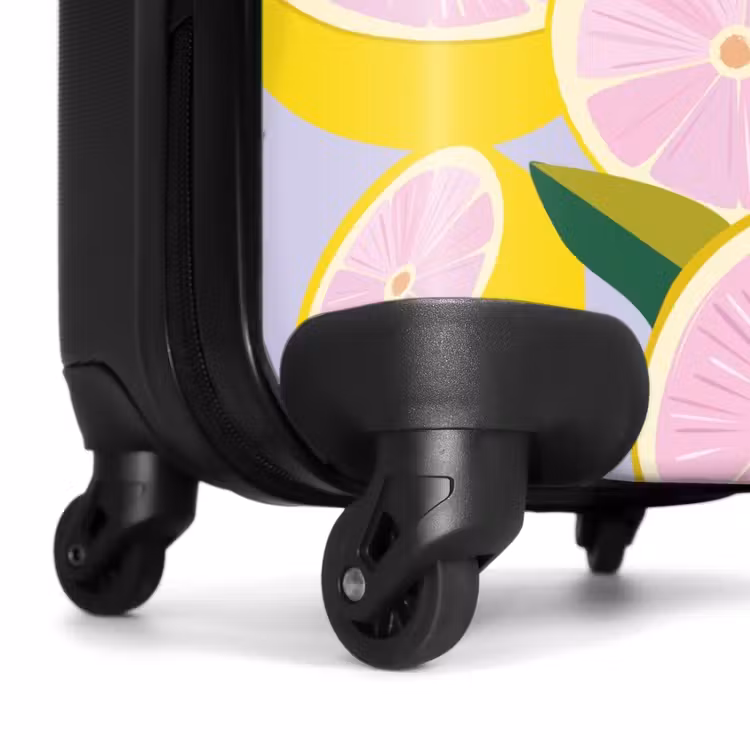 Valise - Souvenirs d'été - Citrons sur fond lilas — 6