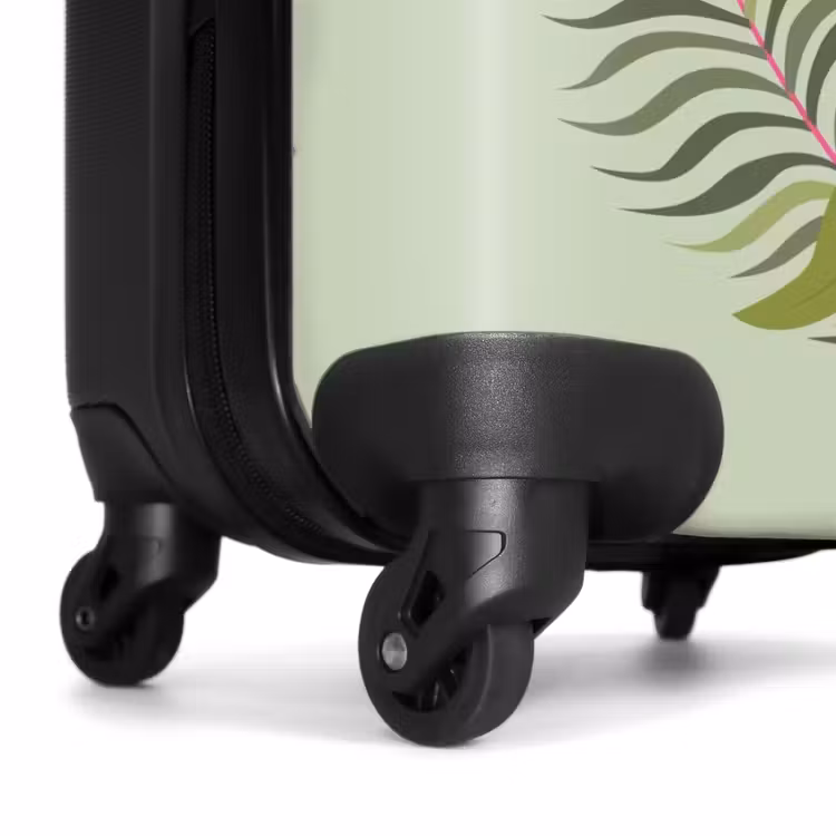 Valise - Souvenirs d'été - Colibri près de fleurs tropicales — 6
