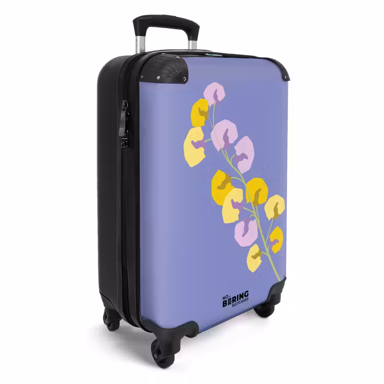 Valise - Souvenirs d'été - Des branches avec des fleurs colorées — 2