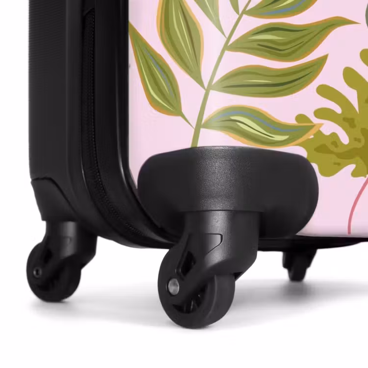 Valise - Souvenirs d'été - Feuilles et fleurs tropicales — 6