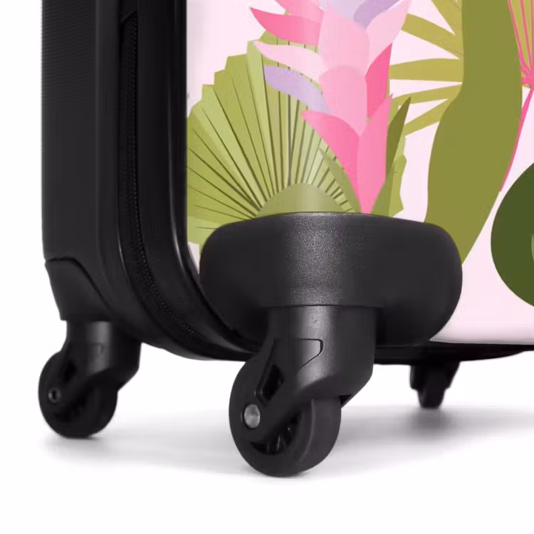 Valise - Souvenirs d'été - Fleurs et feuilles tropicales — 6