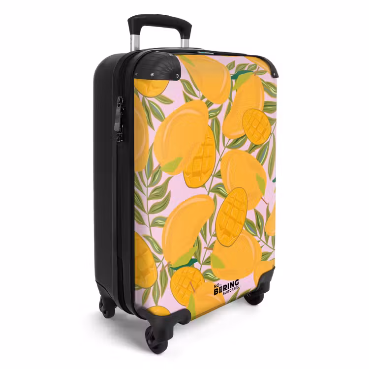 Valise - Souvenirs d'été - Mangues sur fond rose — 2