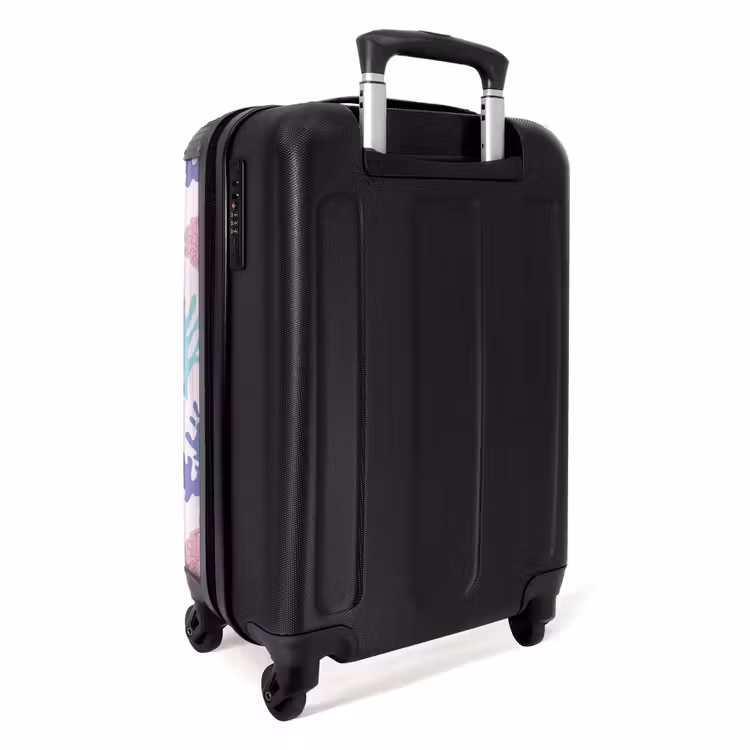 Valise - Souvenirs d'été - Motif sous-marin avec des animaux colorés — 3