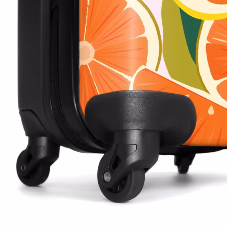 Valise - Souvenirs d'été - Pamplemousse sur fond rose — 6