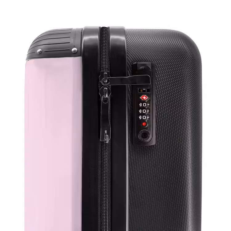 Valise - Souvenirs d'été - Papillon de nuit coloré sur fond rose — 5