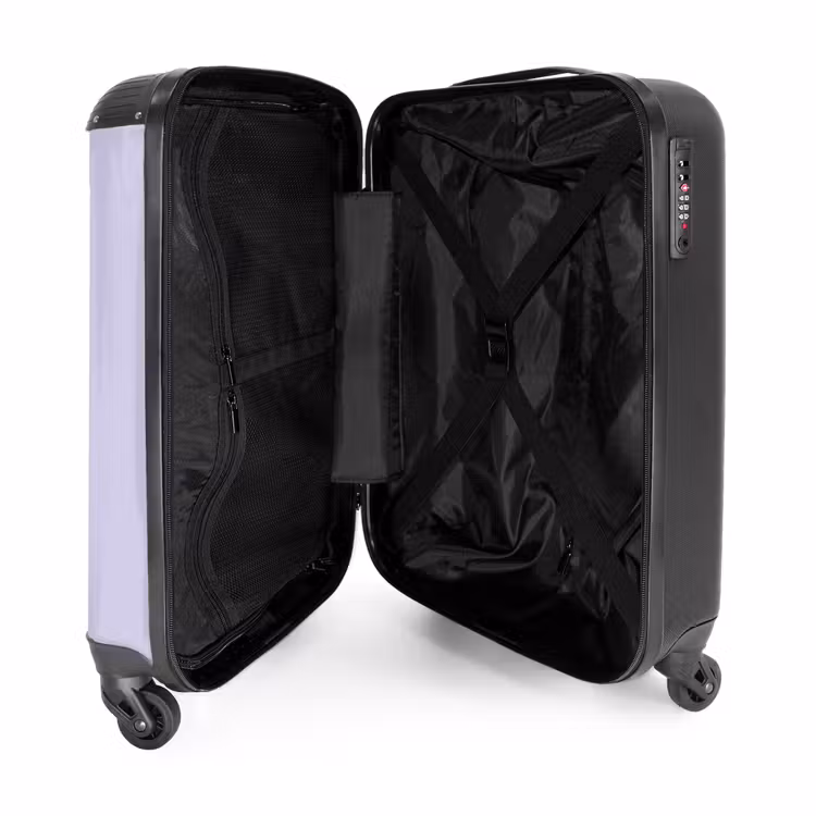 Valise - Souvenirs d'été - Papillon sur fond lilas — 4