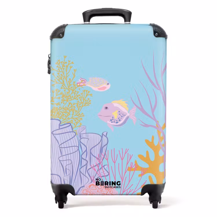 Valise - Souvenirs d'été - Un jardin corallien aux couleurs douces — 1